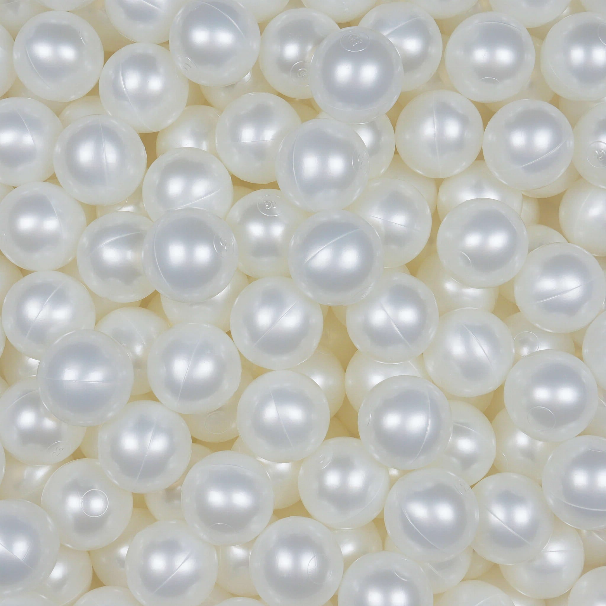 Ball pit balls Ø 7 cm – 50 pcs. – Pearl