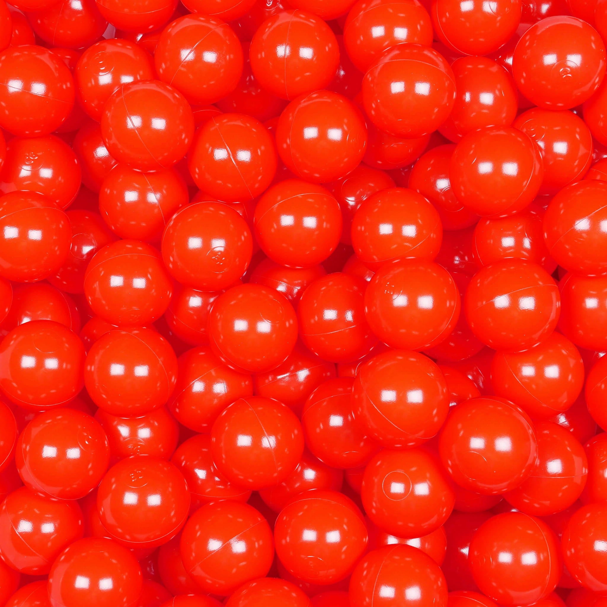 Piłeczki do suchego basenu Ø 7 cm – 150 szt. – czerwone