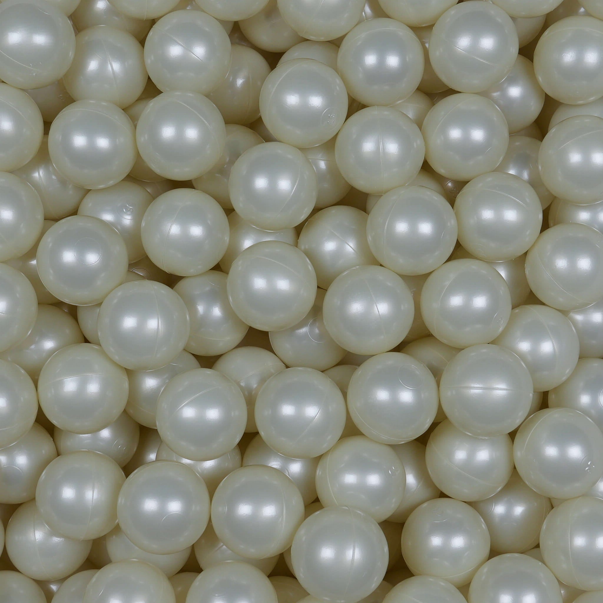 Ball pit balls Ø 7 cm – 200 pcs. – Light gold