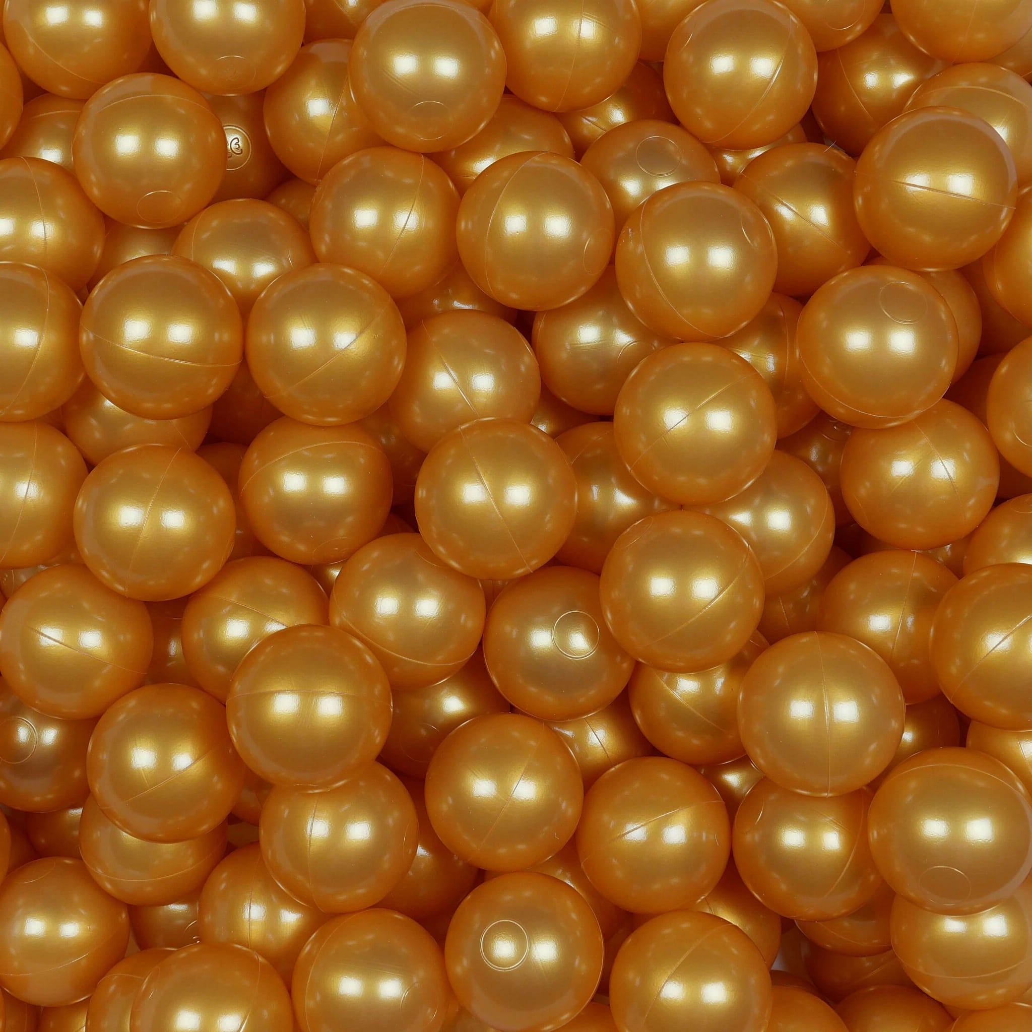 Ball pit balls Ø 7 cm – 25 pcs. – Gold